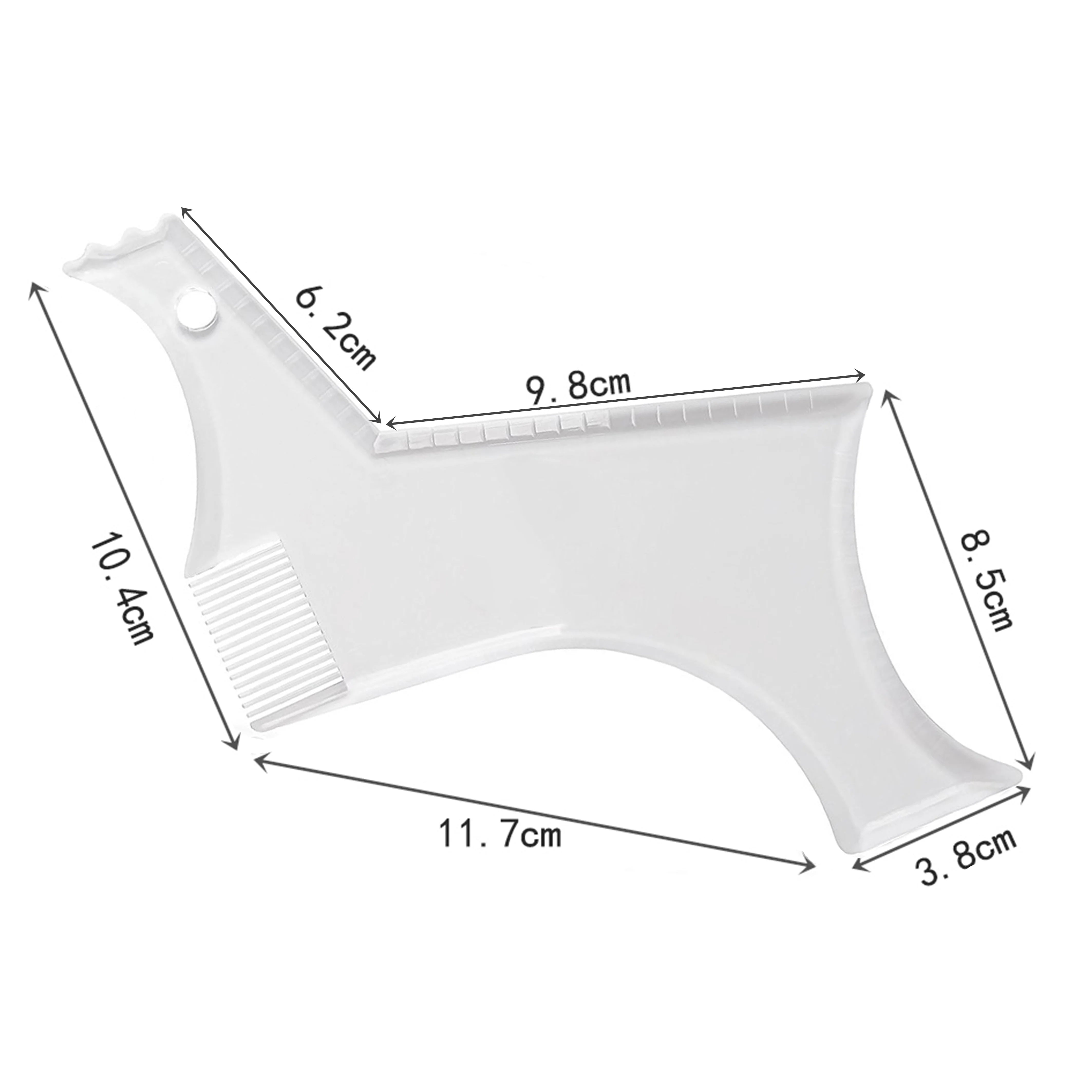 Dual-Sided Beard Shaping Comb